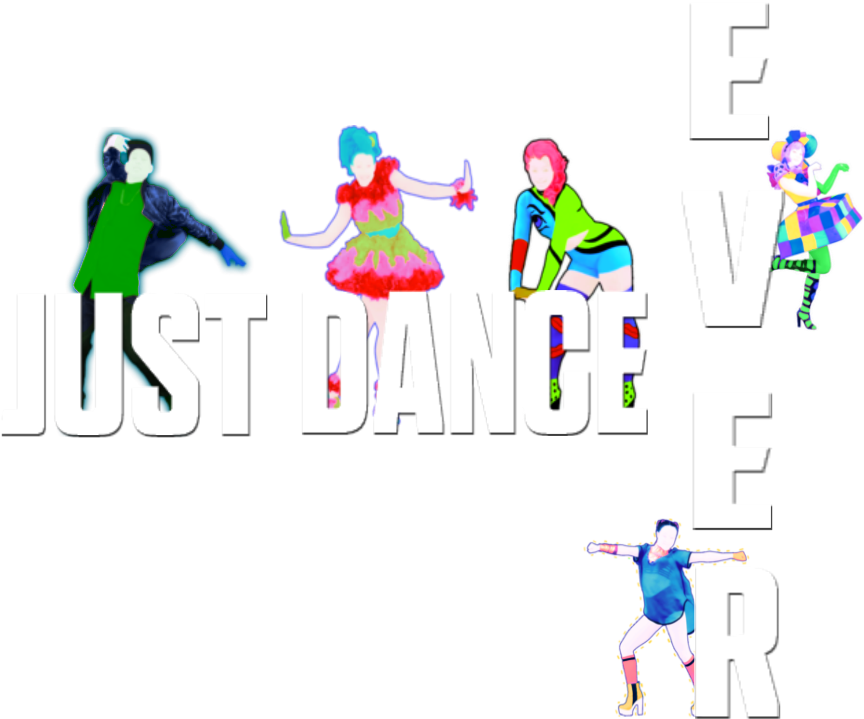 Just Dance Ever Logo Beta (1900x1600), Png Download