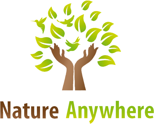 Nature Anywhere Logo - Nature Birds Logo (643x519), Png Download