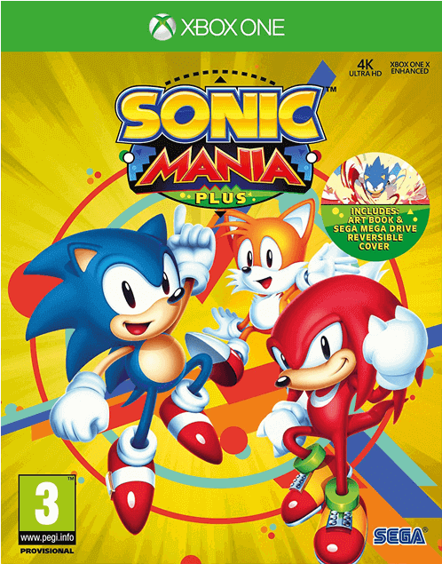 Sonic Mania Plus Xbox One (552x700), Png Download