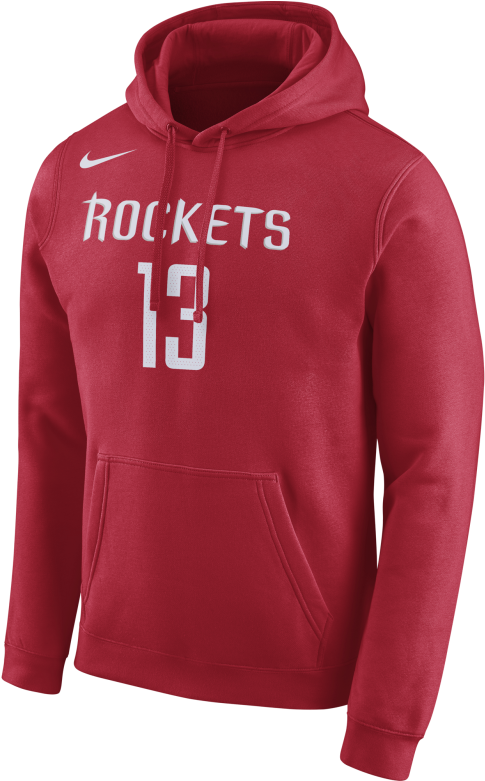 75 - 00fr - Houston Rockets Nike Hoodie (780x780), Png Download