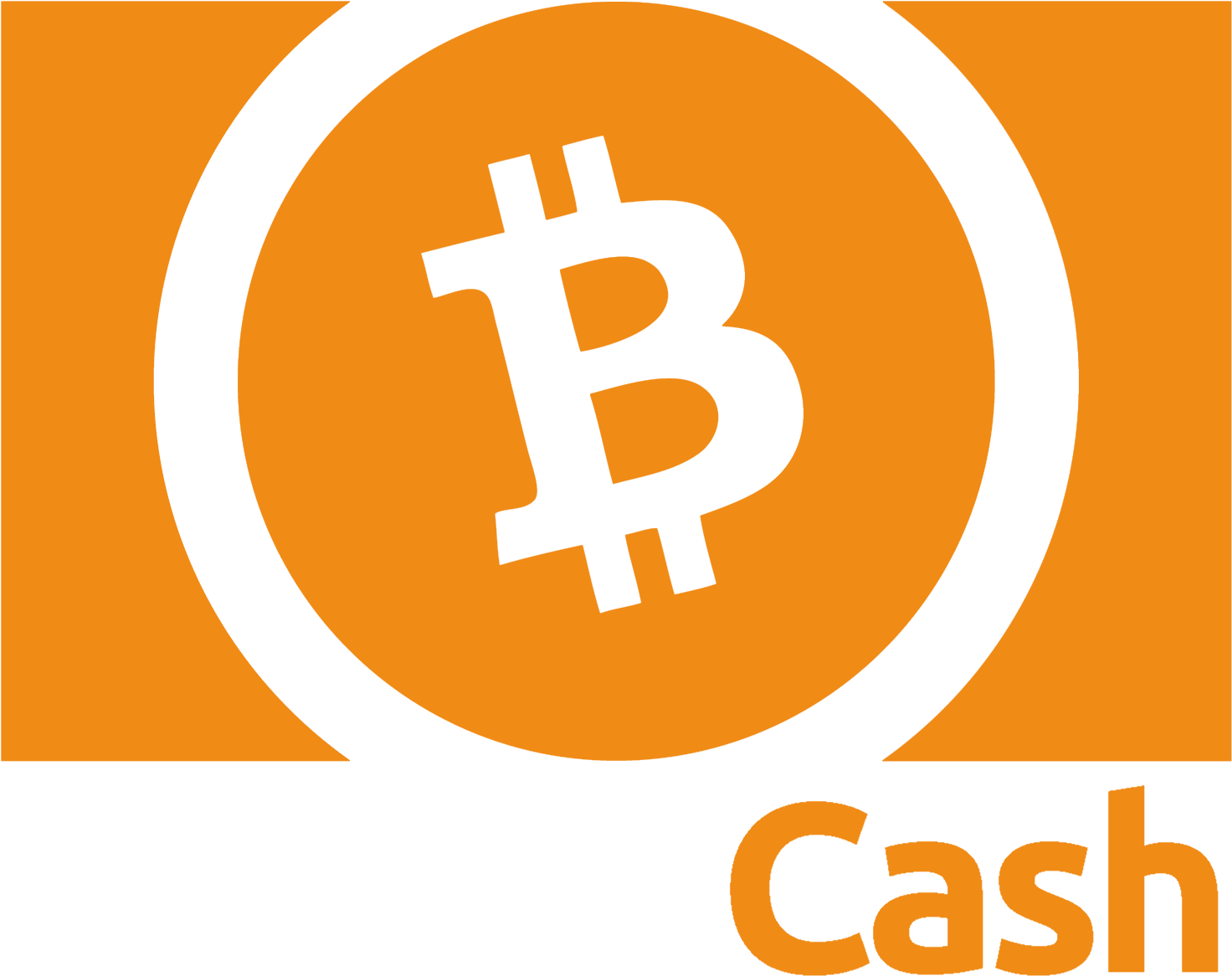 Bitcoin Cash (1505x1259), Png Download