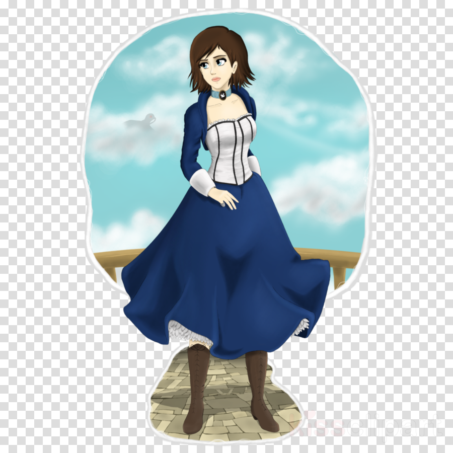 Download Bioshock Infinite Clipart Bioshock Infinite - Anime Elizabeth Bioshock Infinite Fanart (900x900), Png Download