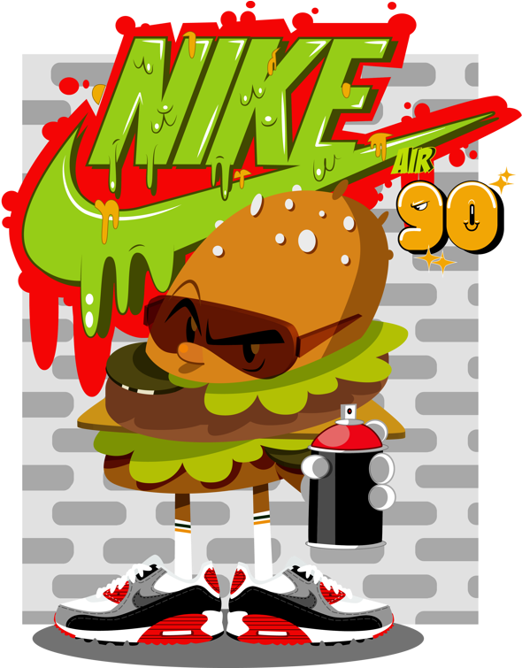 Nike Air Max - Nike Air Max 90 (600x754), Png Download