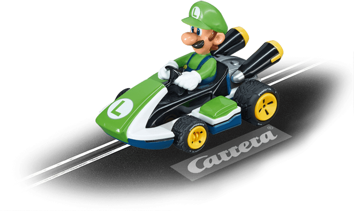 Nintendo Mario Kart™ - Mario Kart 8 Luigi Car (700x467), Png Download