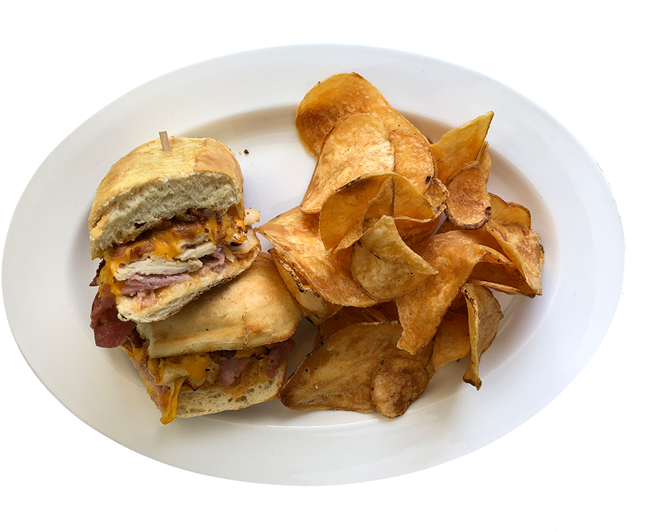 Hand Crafted With Boars Head Premium Turkey, Ham And - Fast Food (1000x750), Png Download