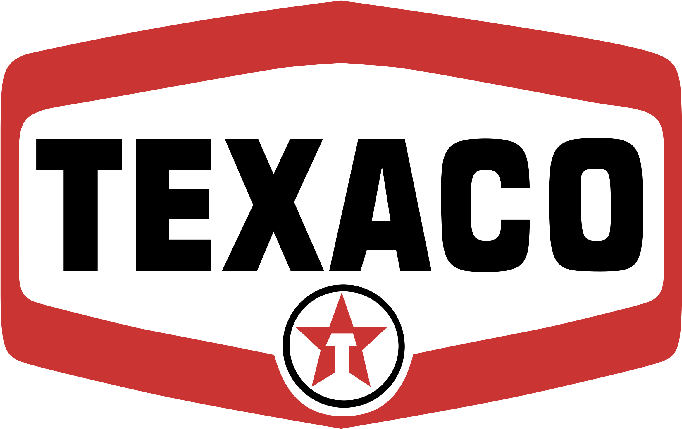 Texaco Logo Png Transparent - Sticker Texaco (2400x2400), Png Download
