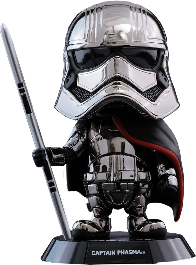 Star Wars Episode Viii - Cos Sw Ep8 1.0 S キャプテン・ファズマ(メタリック) [フィギュア] (667x902), Png Download