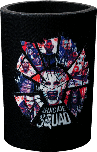 Suicide Squad: Character Logo Vinyl Decal (600x600), Png Download