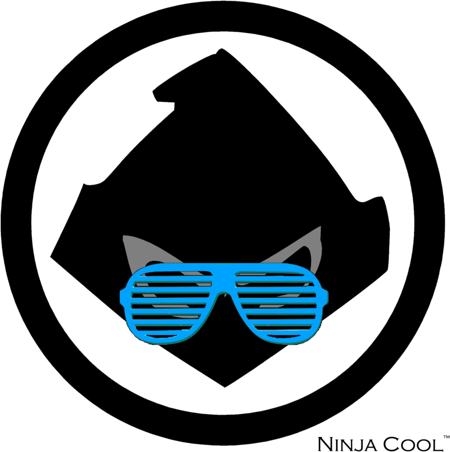 Cool Png Logos - Ninja Head Logo Png (894x894), Png Download