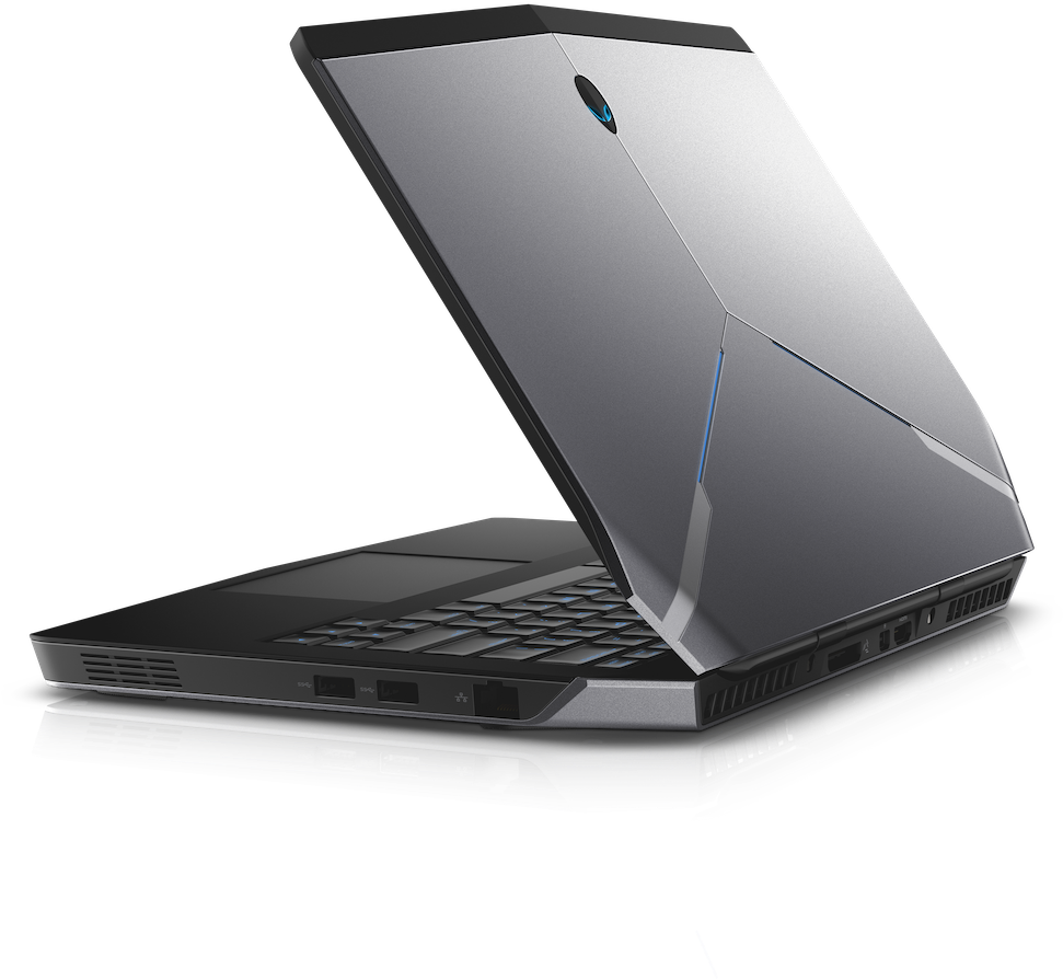 Alienware 13 3qtr - Dell Alienware 13 I5-4210u Processor 8gb Memory 1tb (1000x1000), Png Download
