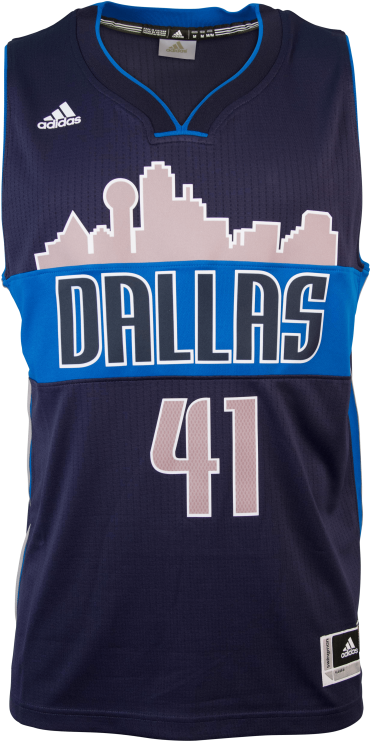Adidas Dallas Mavericks Dirk Nowitzki 1st Alternate - Dallas Mavericks (740x740), Png Download