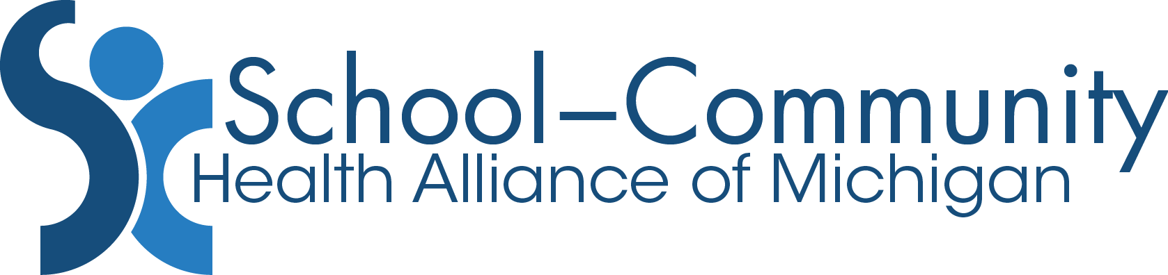School Community Health Alliance Of Michigan School (1677x396), Png Download