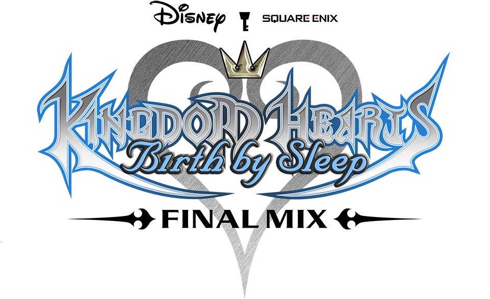 Kingdom Hearts Birth By Sleep Final Mix Logo - Kingdom Hearts Birth By Sleep Title (960x675), Png Download