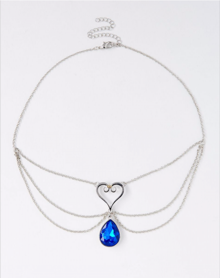 Spencer's Kingdom Hearts Necklace (1600x900), Png Download