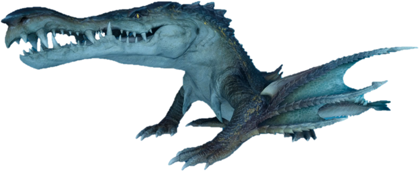 Alphagin - Final Fantasy Crocodile (873x362), Png Download