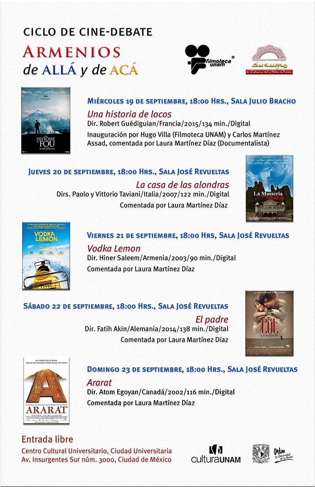 13 Sep - Filmoteca Unam (1000x1000), Png Download