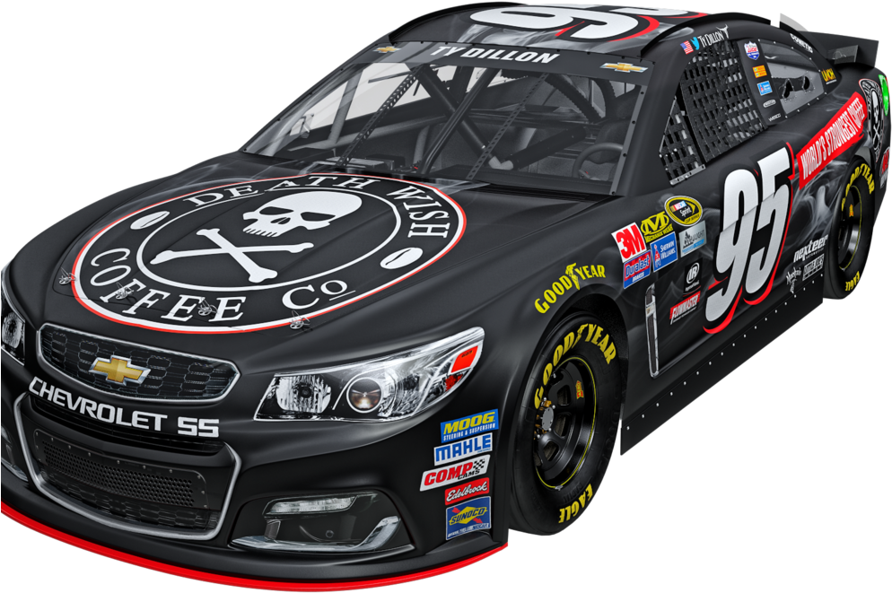 Death Wish Coffee Co - Death Wish Coffee Nascar (1200x675), Png Download