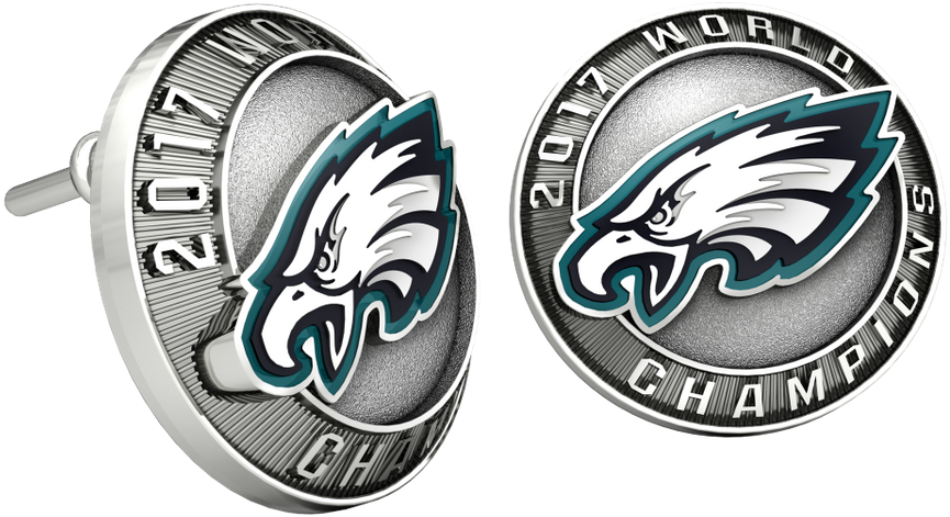 Philadelphia Eagles - Philadelphia Eagles Cufflinks (960x720), Png Download