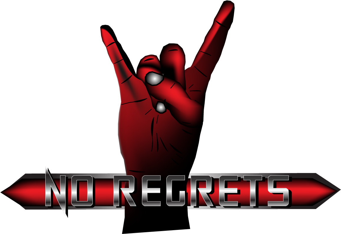 Logo Design By Christinedeye For No Regrets - Design (1200x900), Png Download