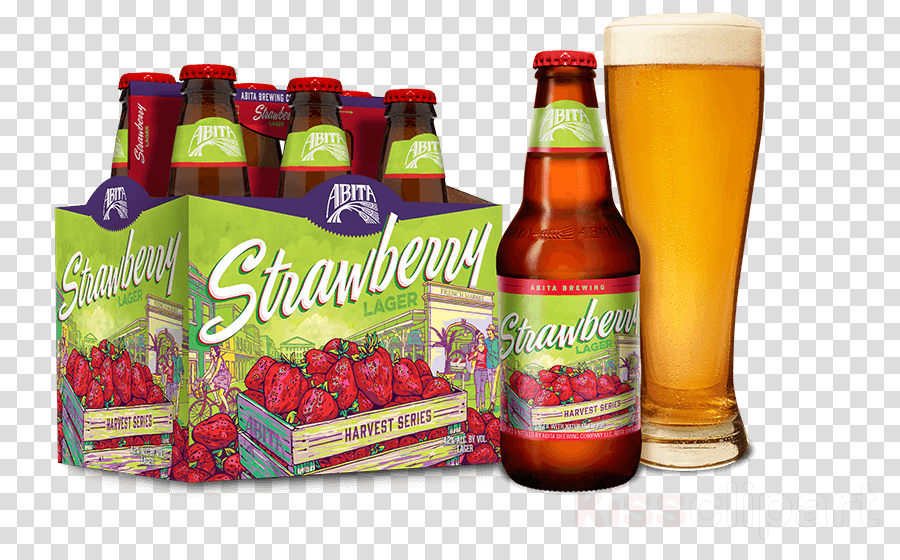 Abita Strawberry Beer Clipart Beer Abita Brewing Company (900x560), Png Download