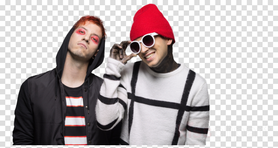 Download Twenty One Pilots Png Clipart Twenty Øne Piløts - Twenty One Pilots Png (900x480), Png Download