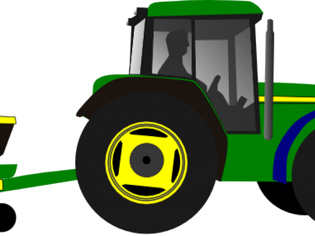 Corn Clipart Tractor - Tractor John Deere Logos (640x480), Png Download