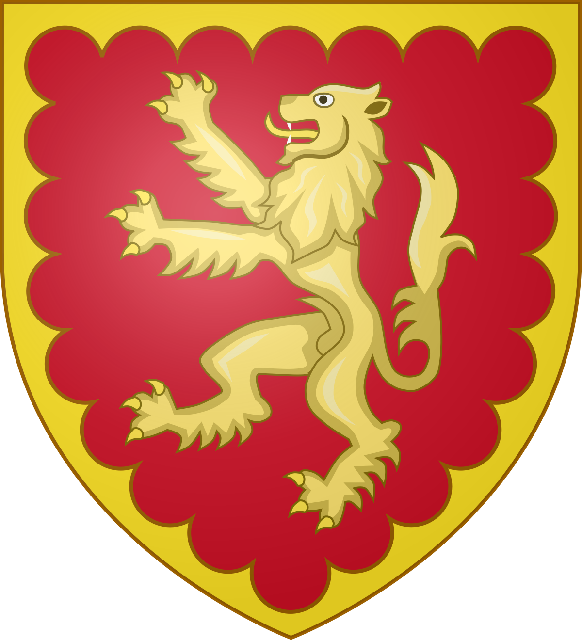 Earl Of Shrewsbury Coat Of Arms (1200x1320), Png Download