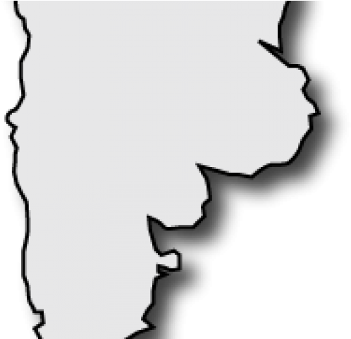 Montana Clipart Outline - Argentina Map Outline (640x480), Png Download