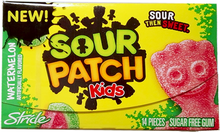 Sour Patch Kids Watermelon Png Jpg Freeuse Library - Sour Patch Kids Tropical (800x505), Png Download
