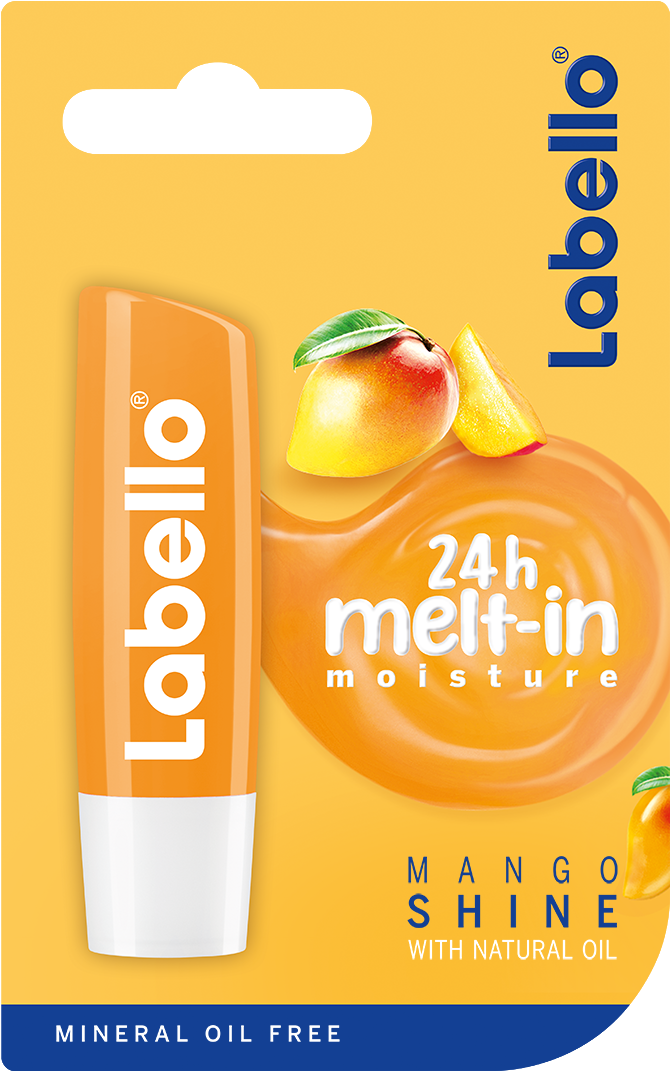 Mango Shine - Labello Care And Color Red (930x1284), Png Download