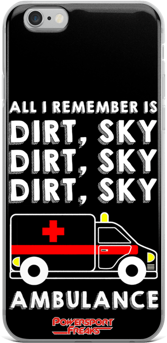 Dirt Sky Ambulance Phone Case - Mobile Phone (1000x1000), Png Download