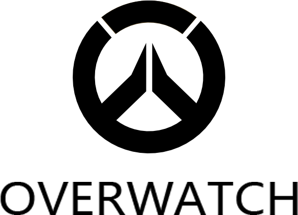 Coaches For Cs - Overwatch Logo Black (682x585), Png Download