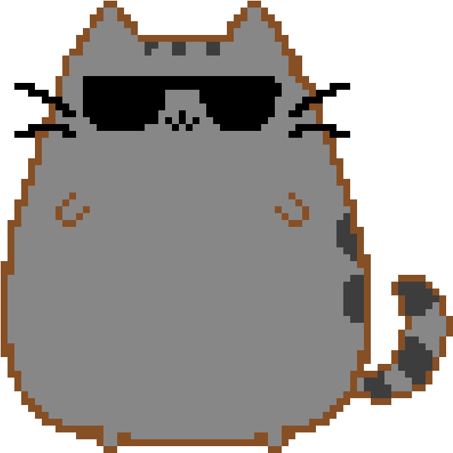 Swag Pusheen (890x810), Png Download