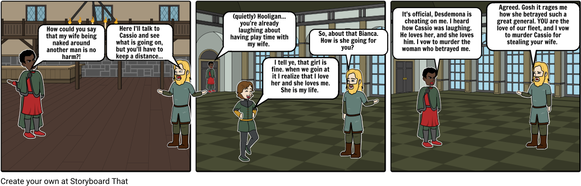 Dat Foo Othello - Comics (1164x385), Png Download