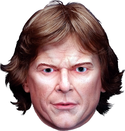 World Wrestling Entertainment - Wwe Roddy Piper Adult Mask (436x639), Png Download