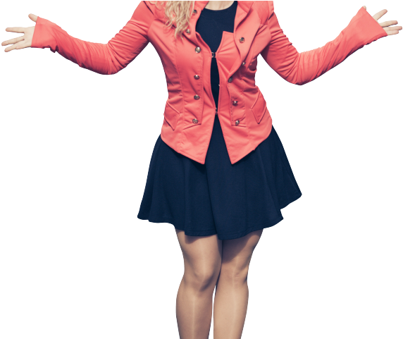 Happy Girl Png Transparent Images - Ulhome 10140h Portable Clothes Closet Wardrobe Fabric (640x480), Png Download