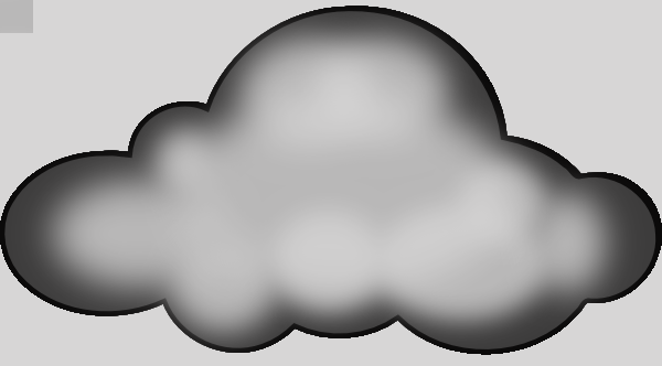 Cloud Clipart Png (600x332), Png Download