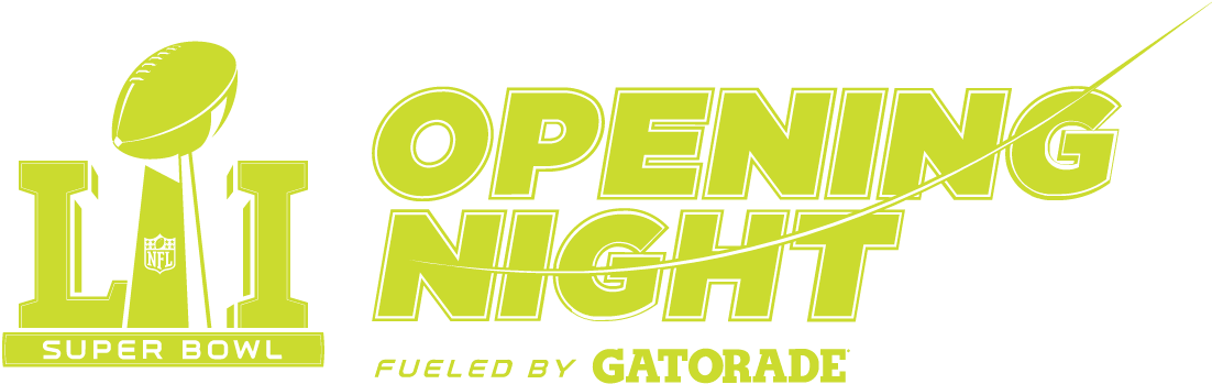 Opening Night Nfl Superbowl Gatorade Stopthebull - Gatorade Super Bowl 51 (1280x720), Png Download