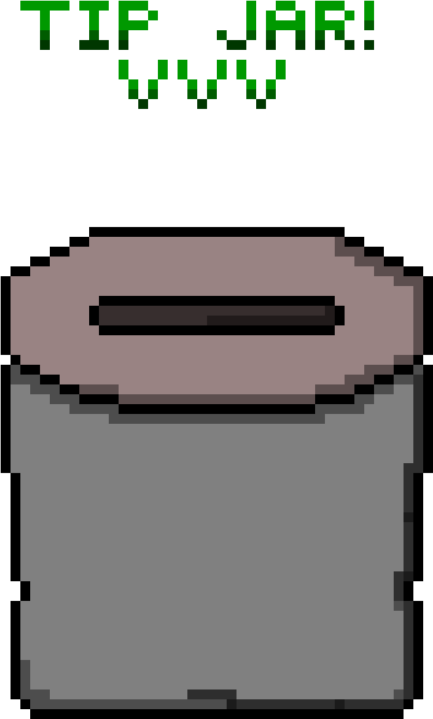 Tip Jar - Illustration (1400x1400), Png Download