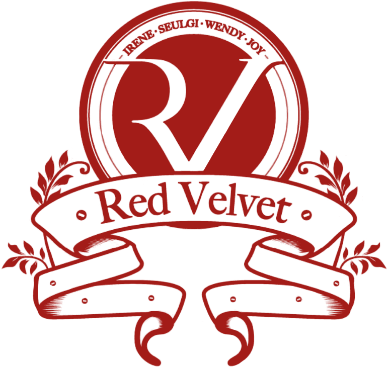 Amazing Logos Of Kpop Groups - Red Velvet Logo Png (483x480), Png Download