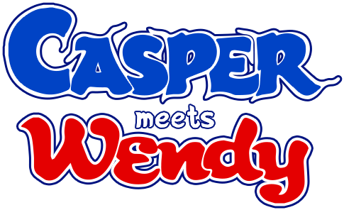 Wendys Logo Png Download - Casper Meets Wendy Logo (800x310), Png Download