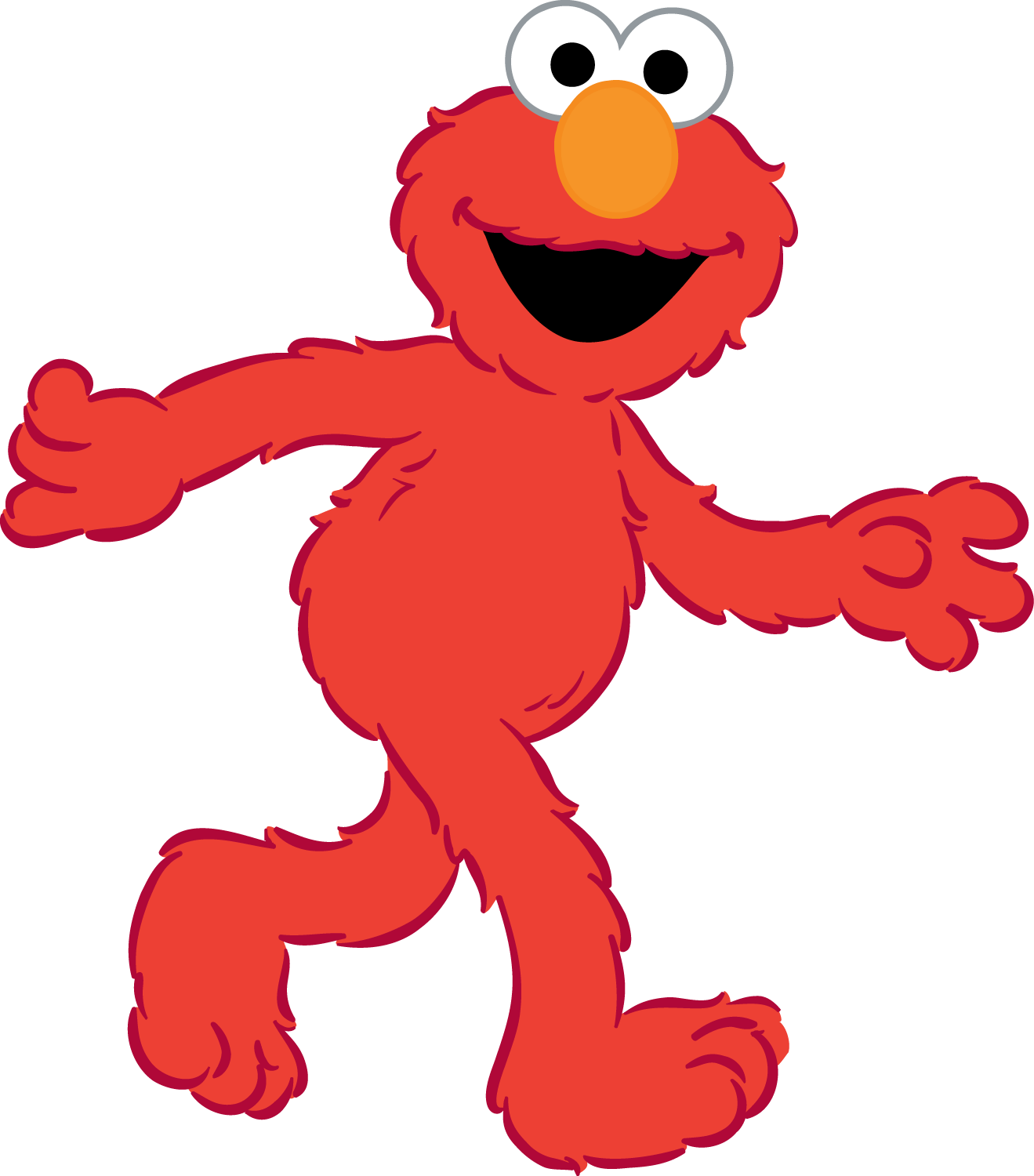 Download Hd Baby Sesame Street Characters Sesame Street Elmo Cartoon Transparent Png Image Nicepng Com