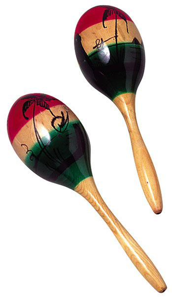 Sharma Music - Hohner Kids / Pair Of Mexican Wood Maracas (600x600), Png Download