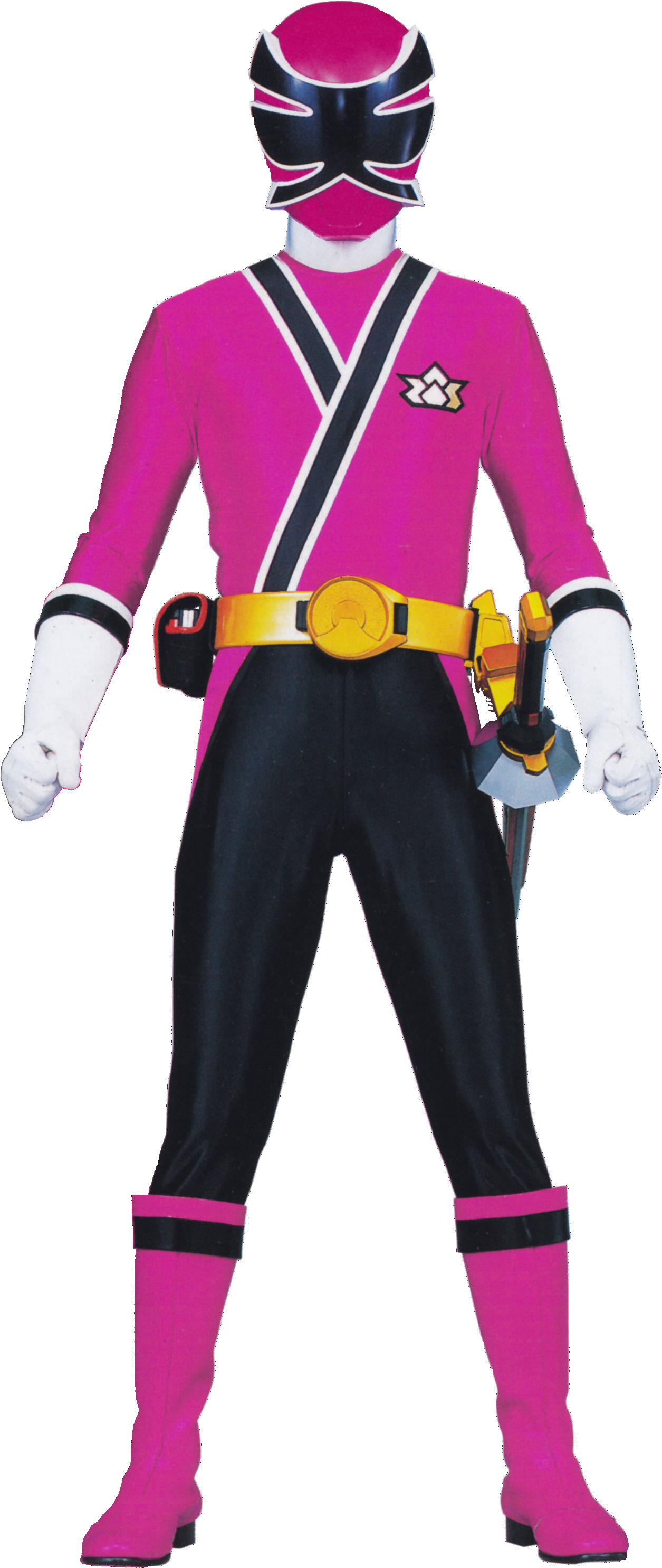 Male Pink Samurai Ranger - Power Rangers Samurai Costume Red (1288x3056), Png Download
