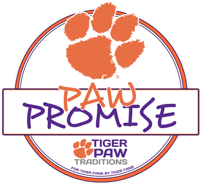 Hot Brands, Customer Service, Information, Stay Connected - Clemson Tiger Paw (400x400), Png Download
