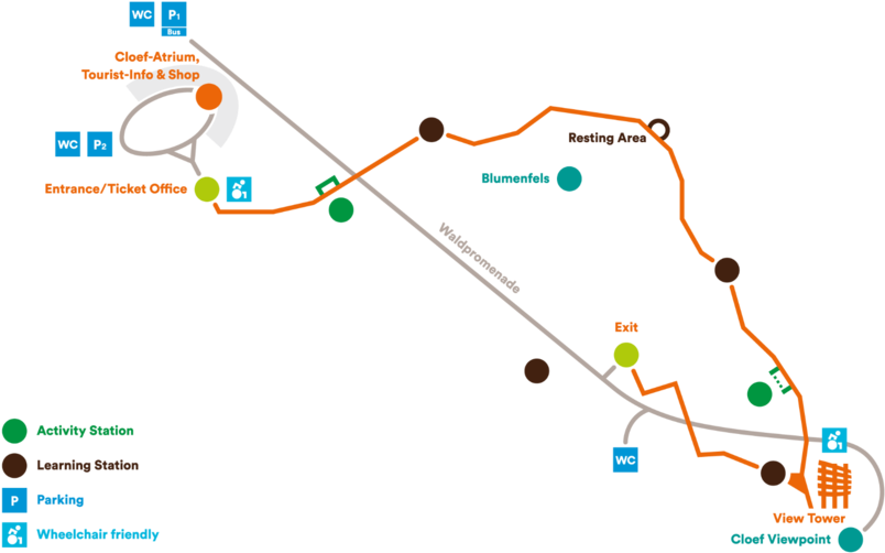 Wheelchair Friendly And Family Friendly - Trail (960x613), Png Download