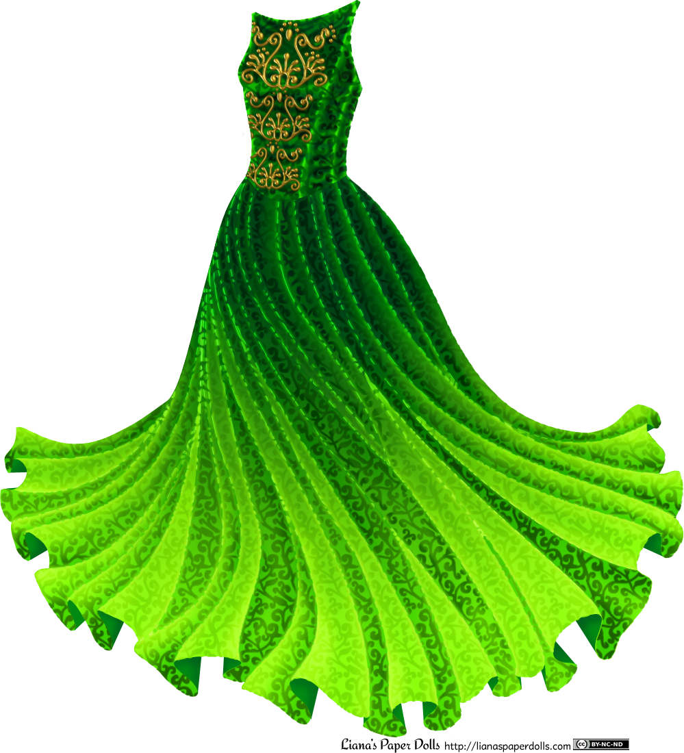Download Hd Fairy Princess Clipart Mix And Match Clipart Set Green Dress Clipart Transparent Png Image Nicepng Com