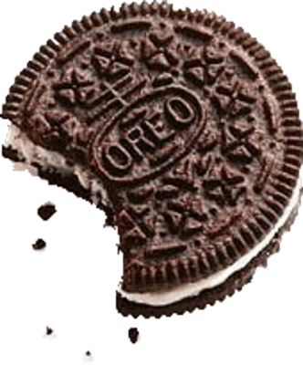 Graphic Royalty Free Library Oreo Clipart Psd - Oreo Cookie Clip Art (332x400), Png Download