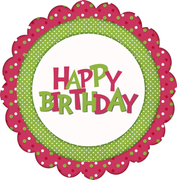 These Adorable Pink And Green Tags Can Also Be Printed - Cupcake Topper Design Template (579x589), Png Download