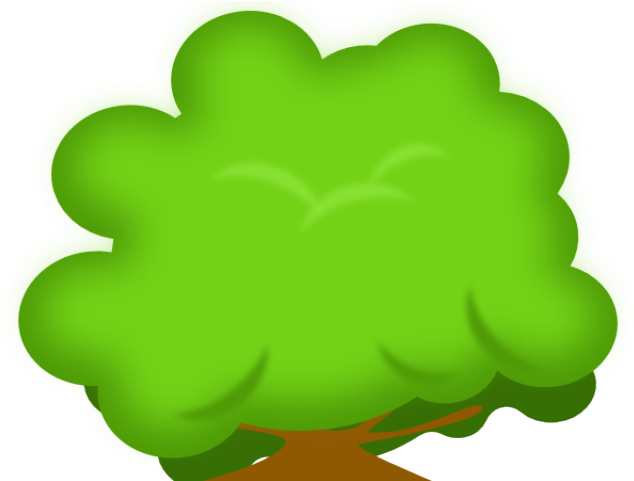 Clip Art Of Bush Home Green Plant In Pot Culture Top - Bush Clipart (600x484), Png Download